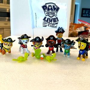Paw patrol pirate adventures. selling all together